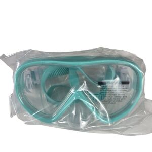 EXP VISION Kids Diving/Swim Mask NEW Green -Wide View -Adjustable Straps -Unisex
